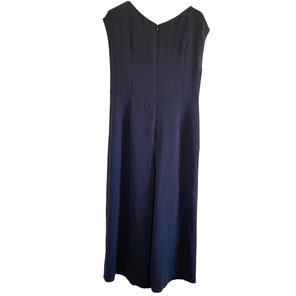 Slobe Ienna‎ Women's Jumpsuit Size Medium Navy blue Wide leg Office Casual - Picture 2 of 12